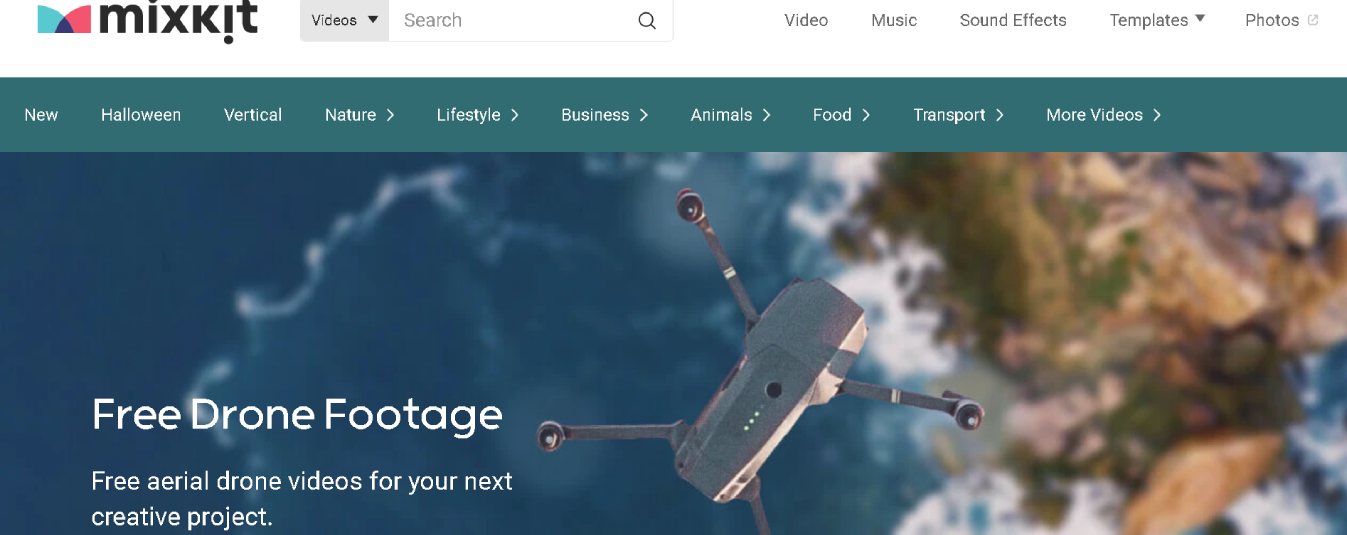 Drone Footage Web Designer Tool