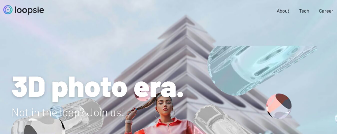 3D Photo Animation Web Designer Tool