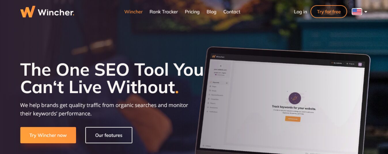 Wincher SEO Keyword Web Designer Tool