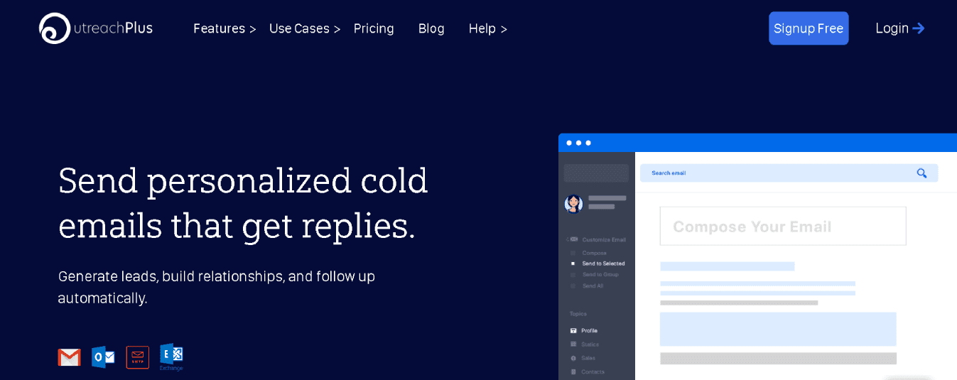 Content Outreach Web Designer Tool for Content Creators