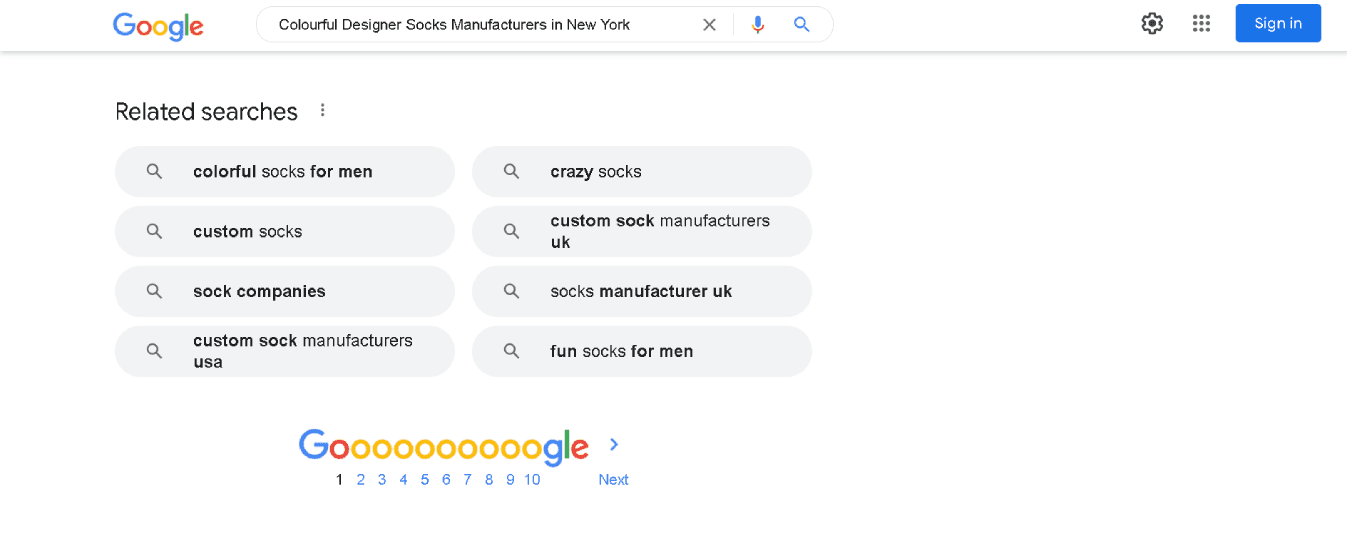 Related Keywords for Google Search